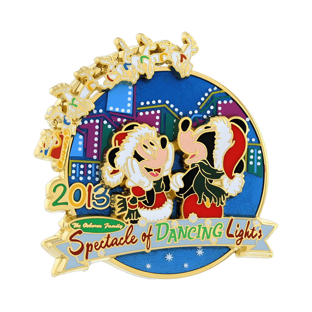 2013 - Minnie and Mickey on Streets of America Disney pin