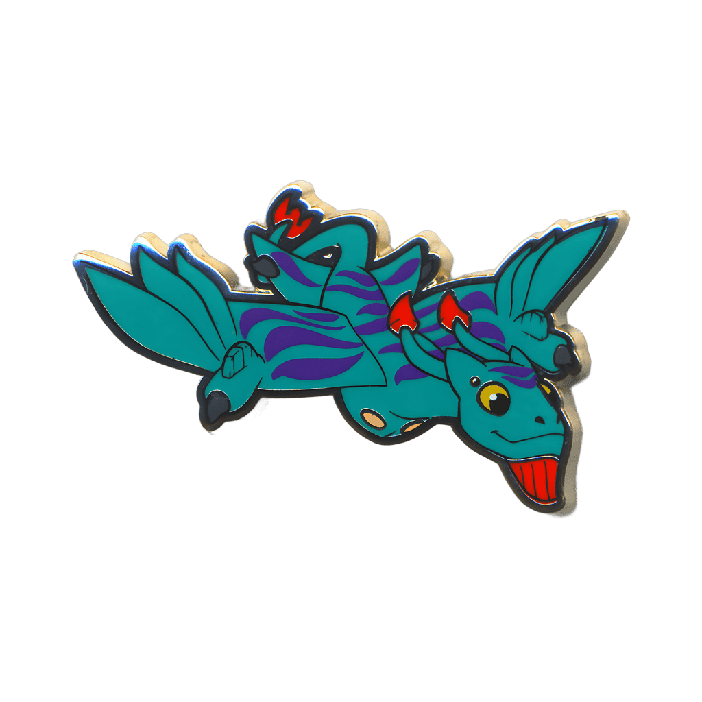 Teal Green Banshee Disney pin