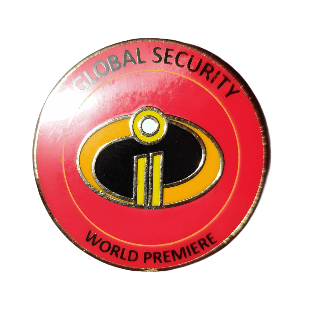 Disney Pixar Incredibles 2 Global Security Disney pin