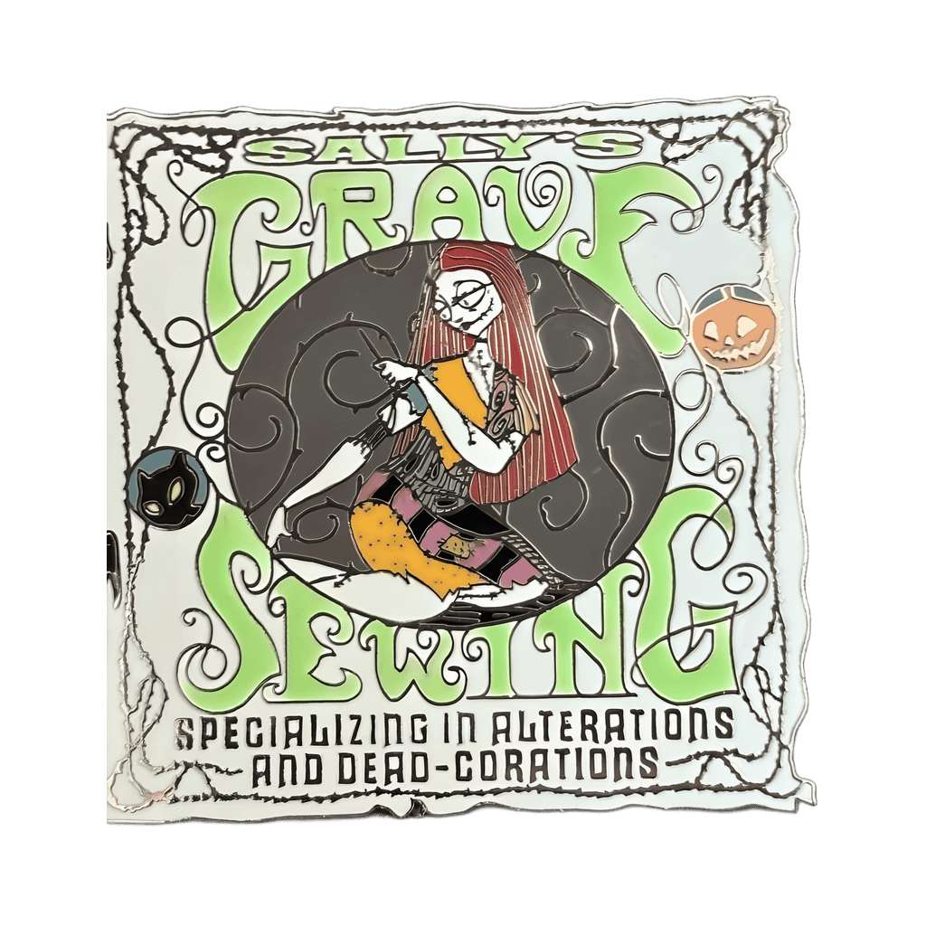 Sally's Grave Sewing Disney pin