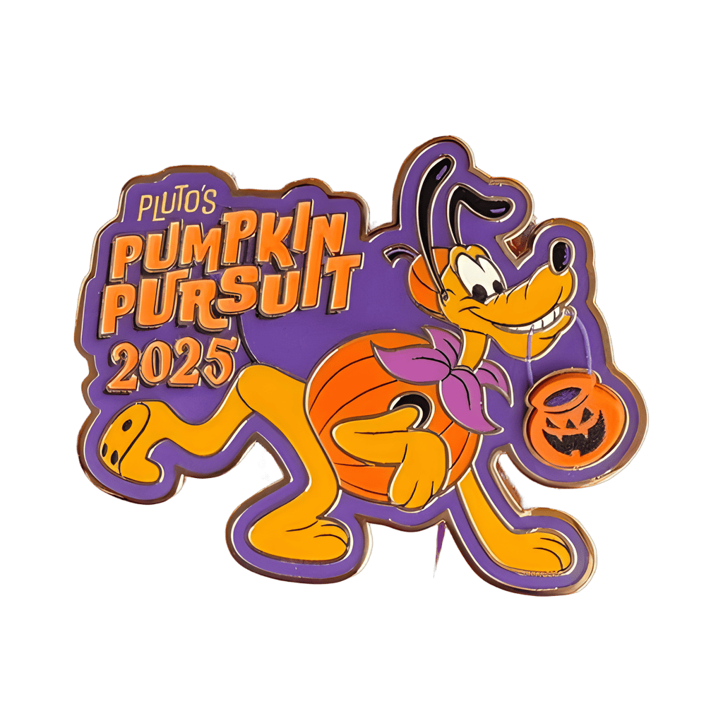 Pluto's Pumpkin Pursuit 2025 Disney pin