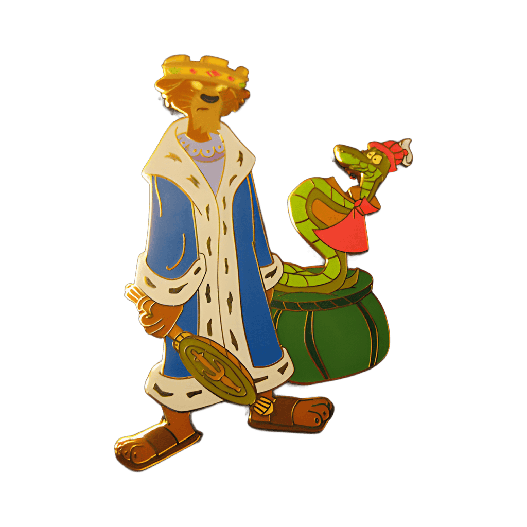 Prince John & Sir Hiss Disney pin