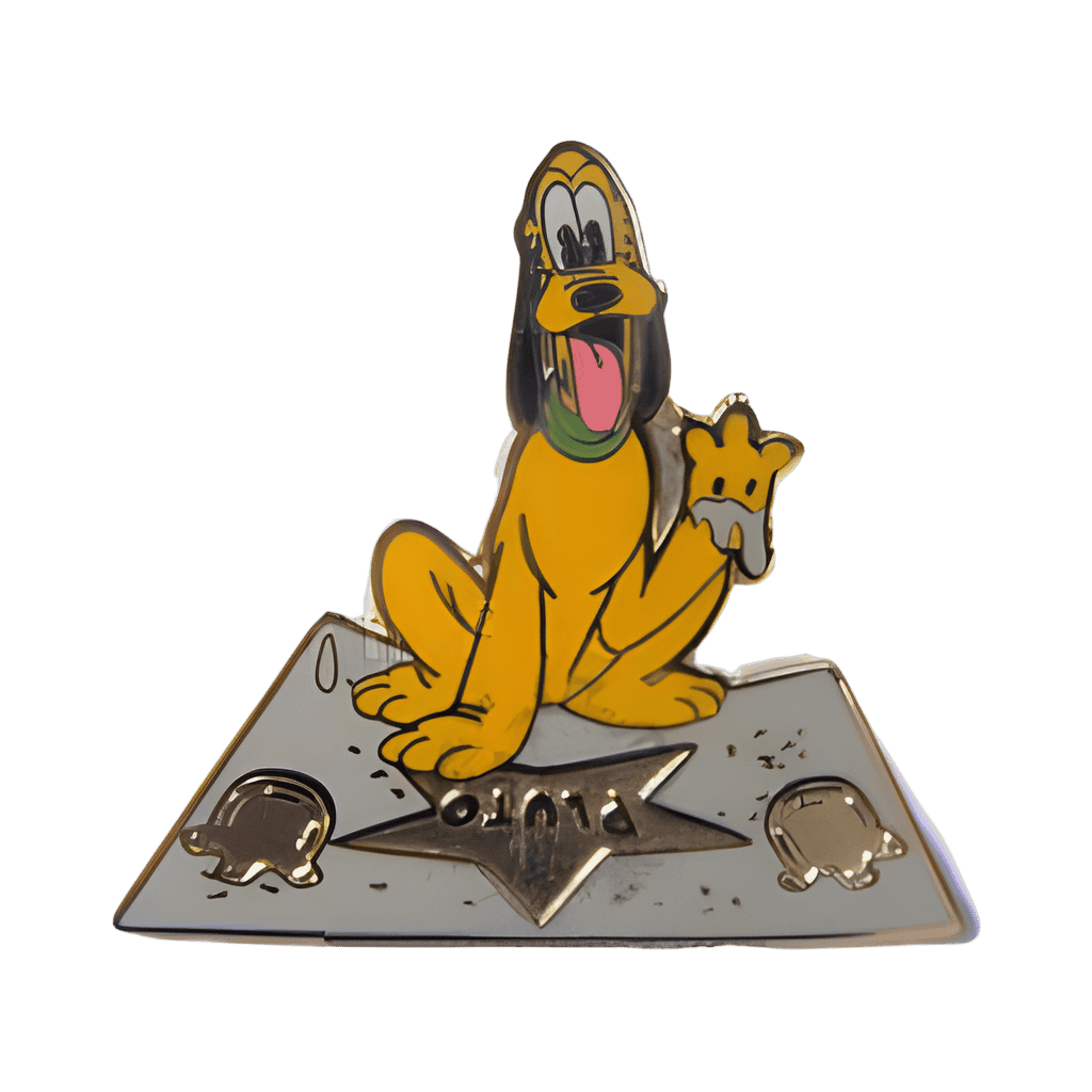 Pluto Handprints Disney pin