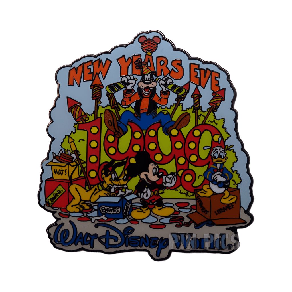 Mickey, Pluto, Goofy, Donald Disney pin