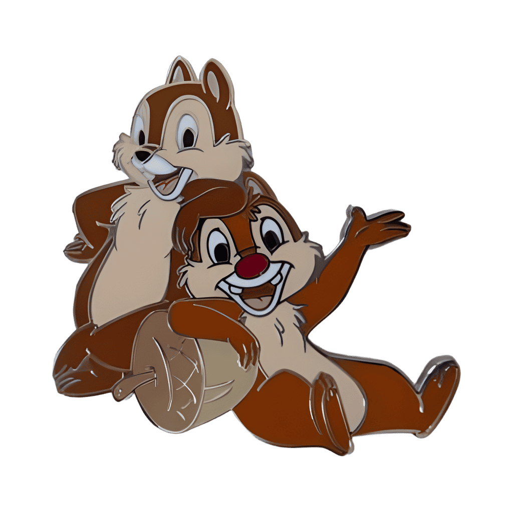 Chipmunks on Acorn Disney pin