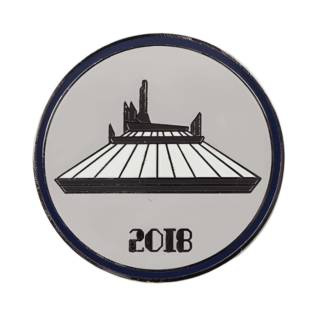Space Mountain Disney pin