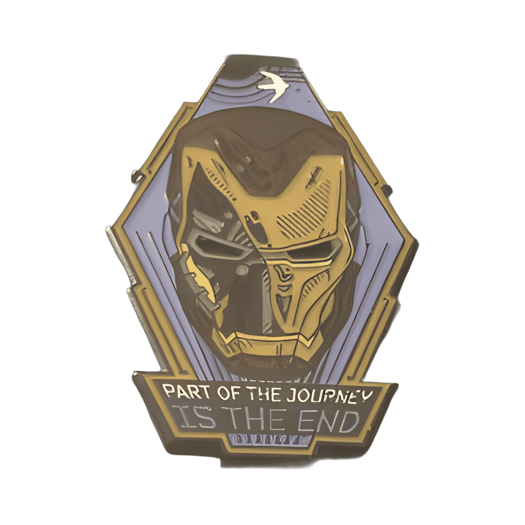 Iron Man - Part of the Journey is the End Disney pin