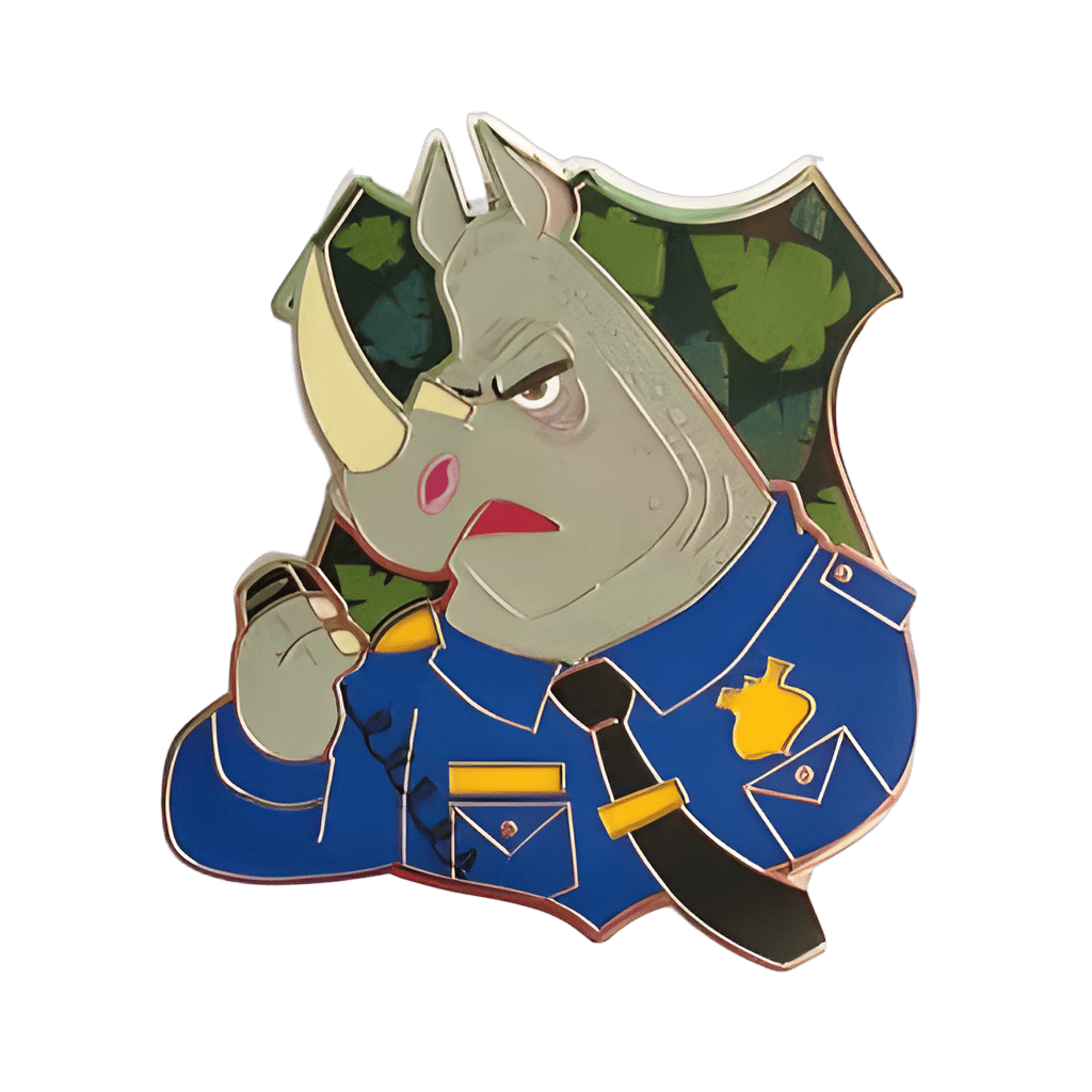 Officer McHorn Disney pin
