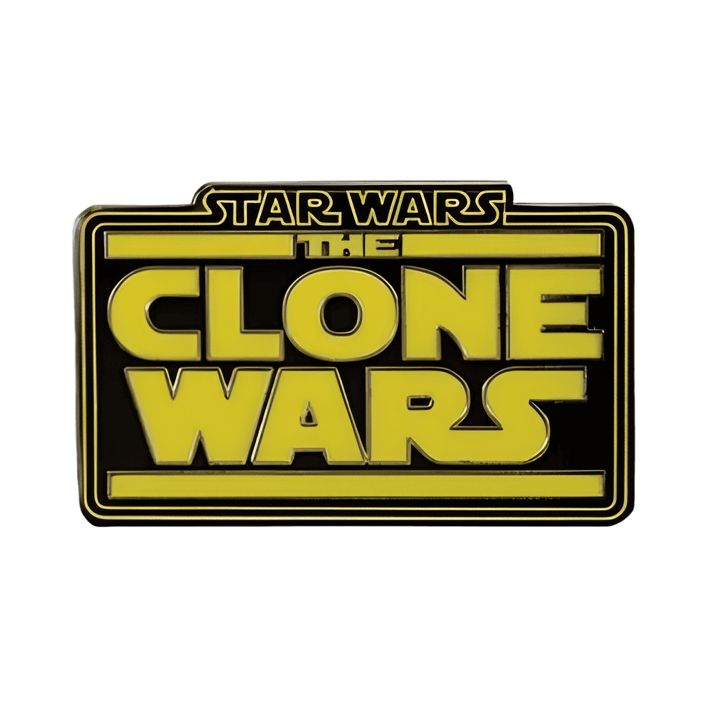 The Clone Wars Logo Disney pin