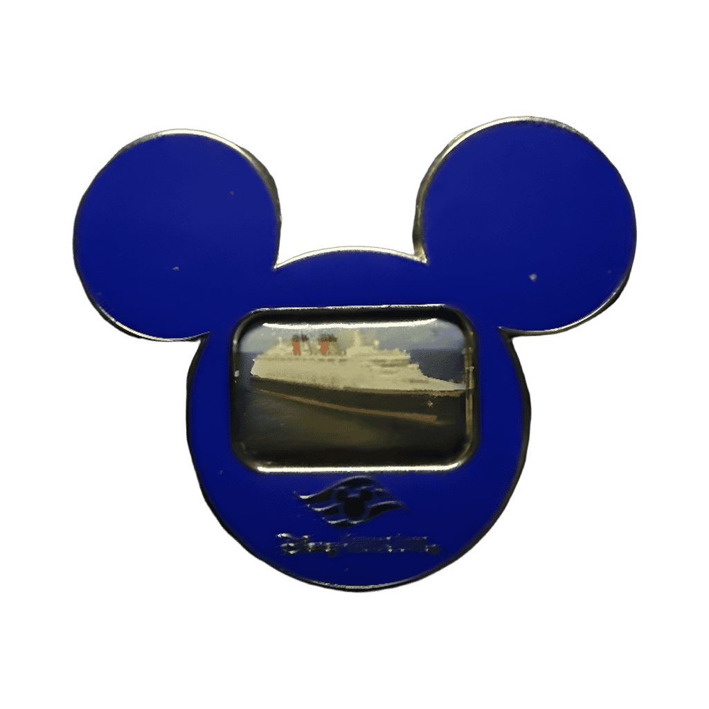 Mickey Mouse Head w/ Ship Disney pin