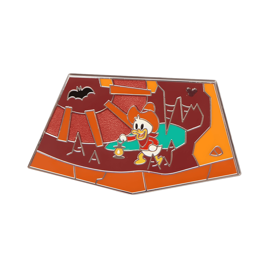 Huey in Bat Cave Disney pin