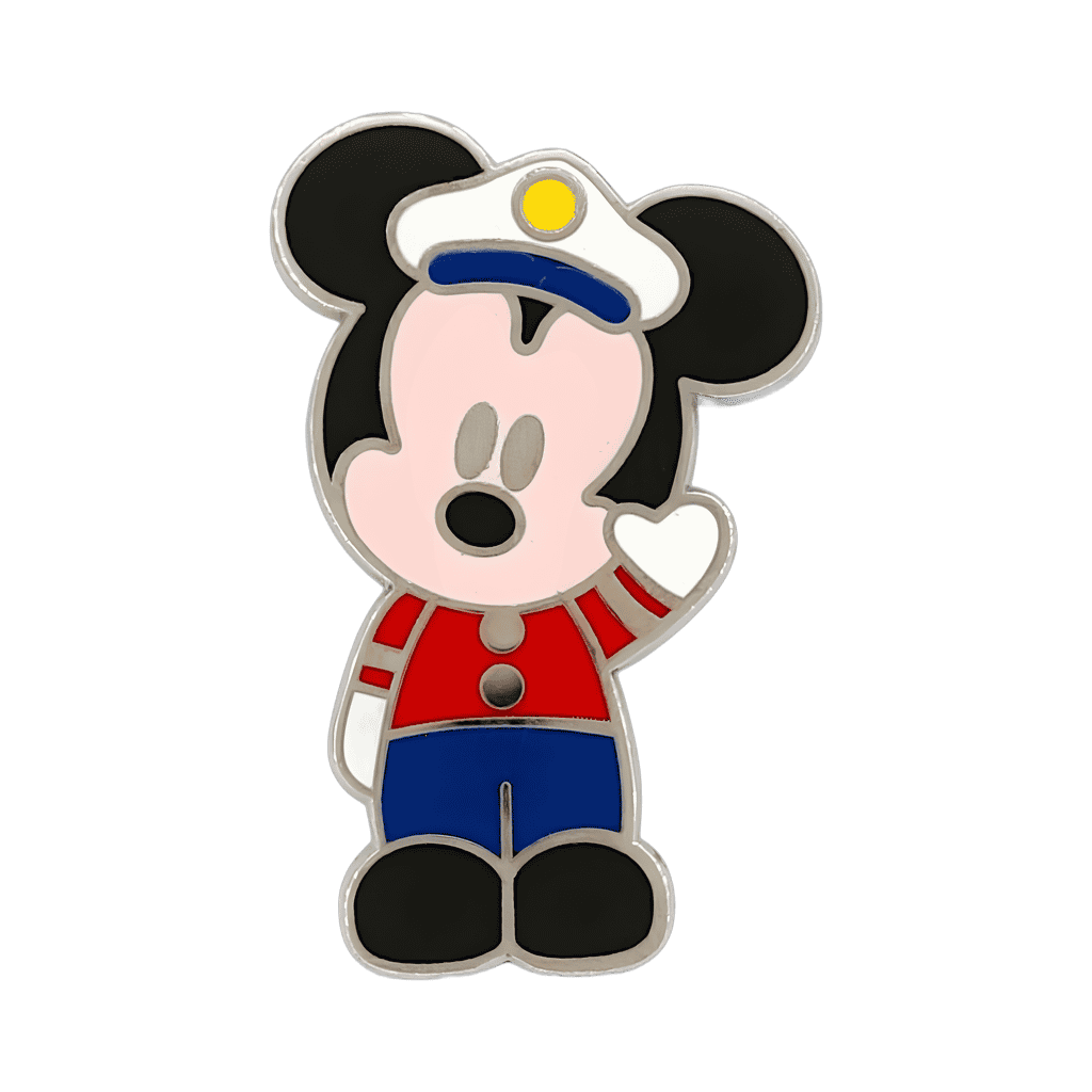 Captain Mickey Disney pin