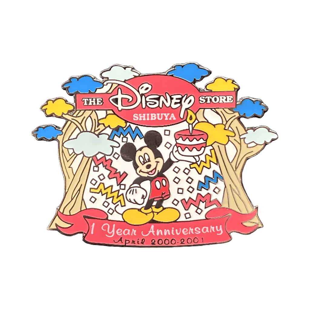 Mickey 1st Anniversary Shibuya Disney pin