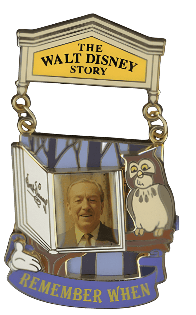 The Walt Disney Story Disney pin