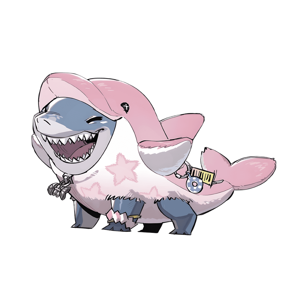 Jeff the Land Shark Disney pin