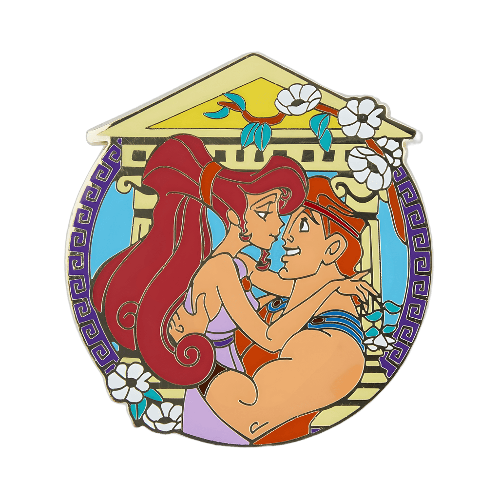 Hercules and Megara Disney pin