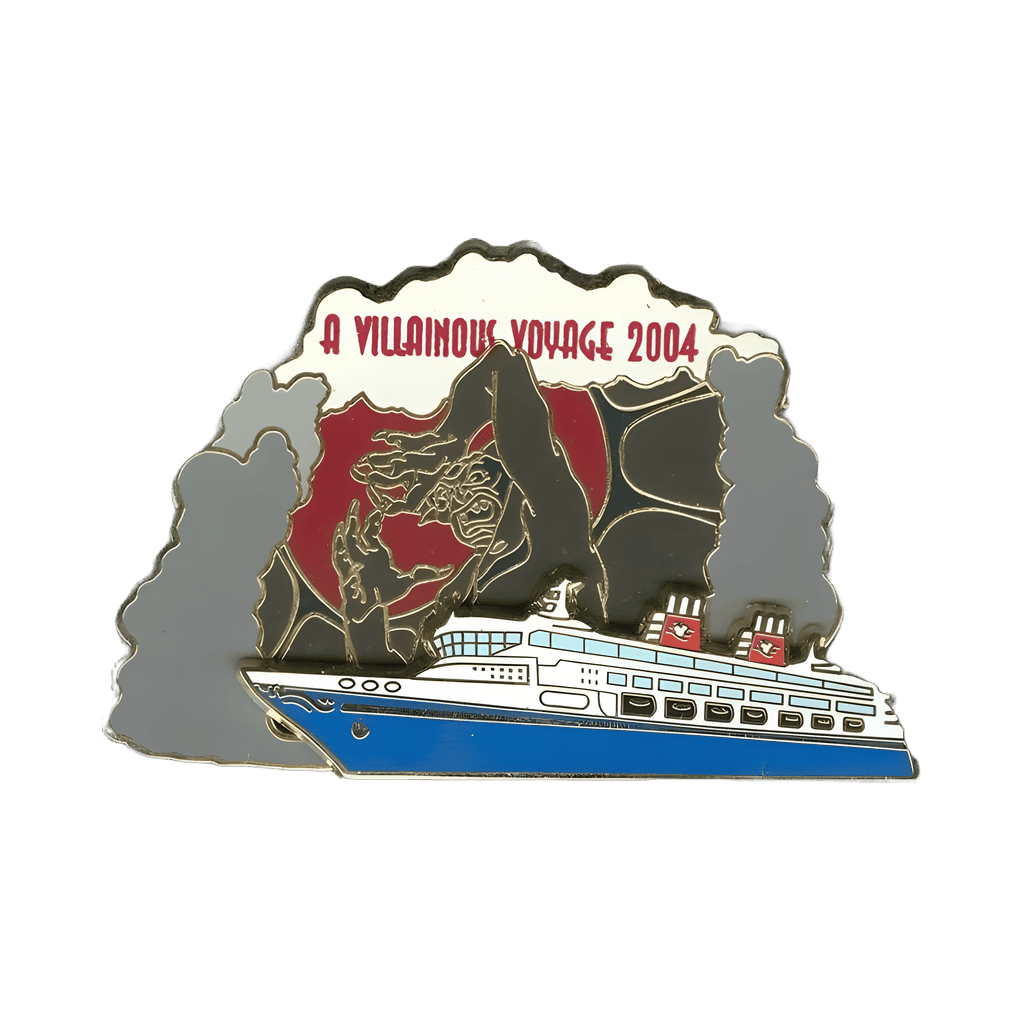 Chernabog with Slider Ship Disney pin