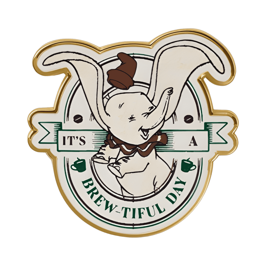 It's a Brew-Tiful Day - Dumbo Disney pin