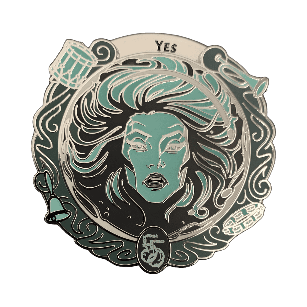 Madame Leota Ask Again Spinner Disney pin