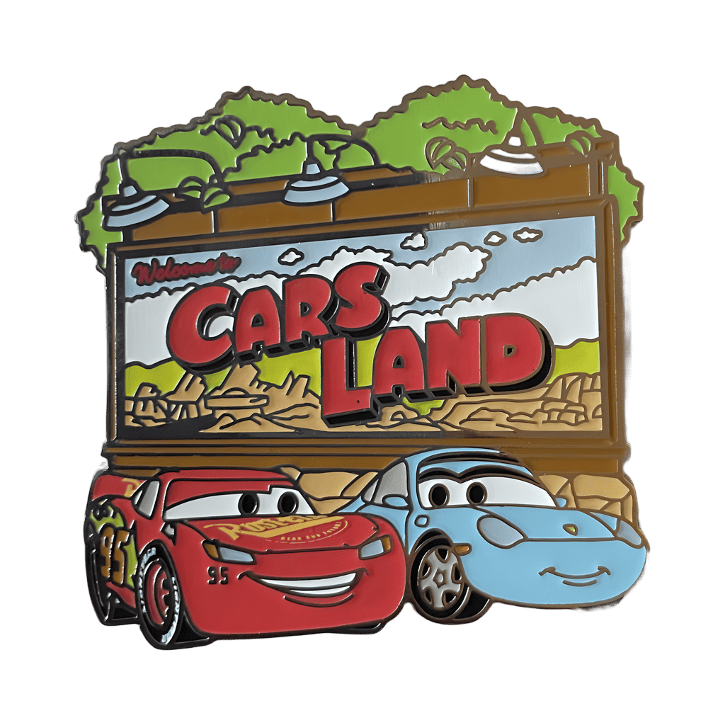 Cars Land - Lightning McQueen & Sally Disney pin