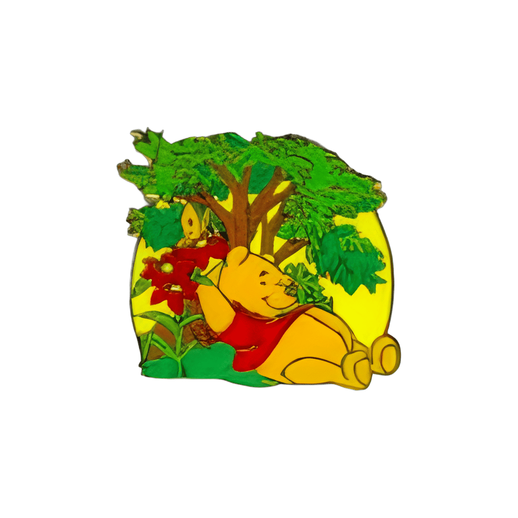 Pooh's Seasonal Snooze (Summer) Disney pin