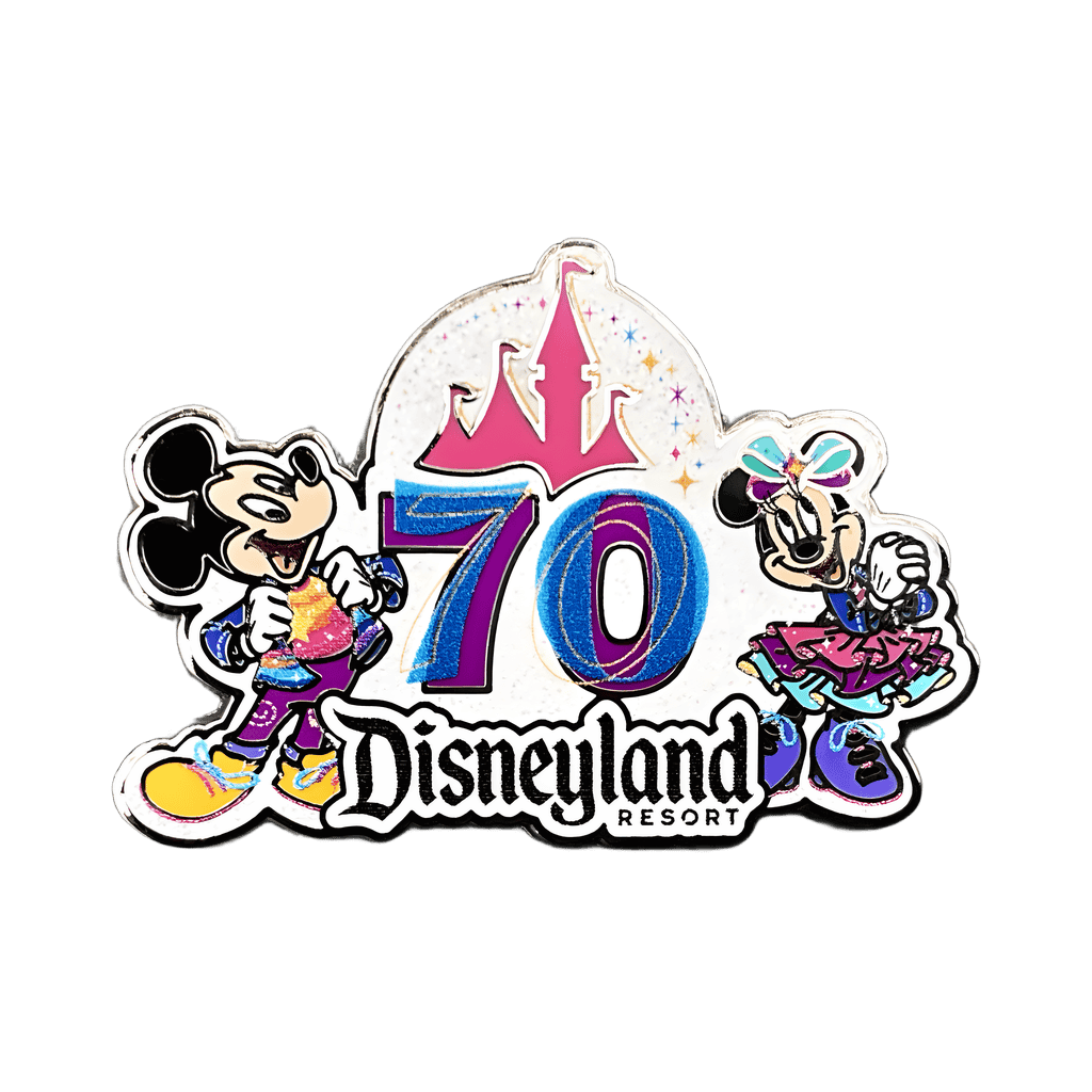 Mickey and Minnie Disney pin