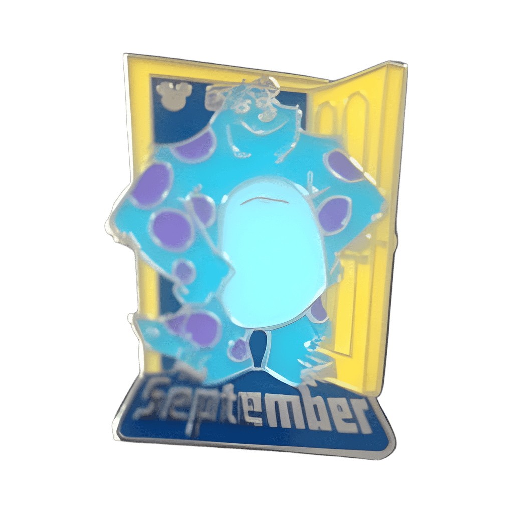 Sully Doorway - September Disney pin