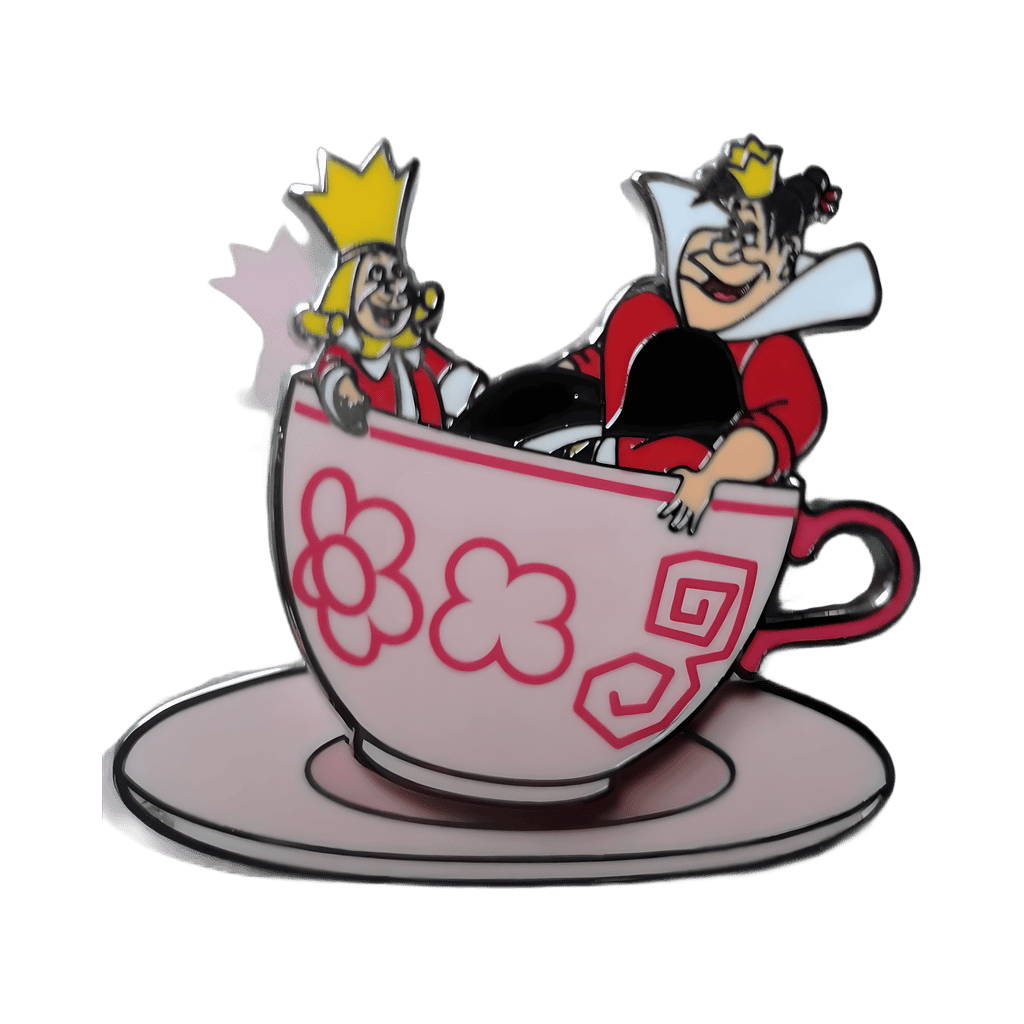 King and Queen of Hearts Disney pin