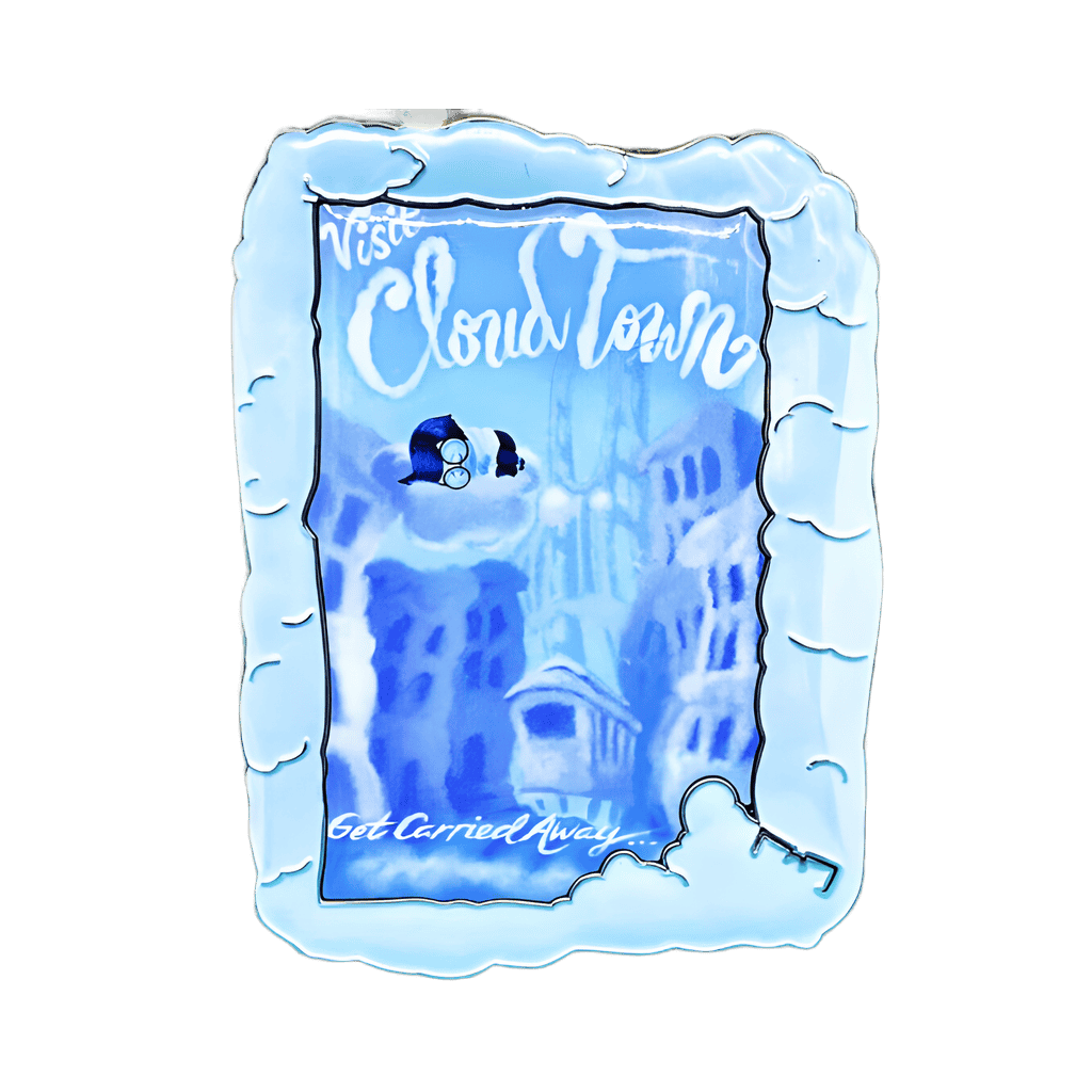 Visit Cloud Town Disney pin