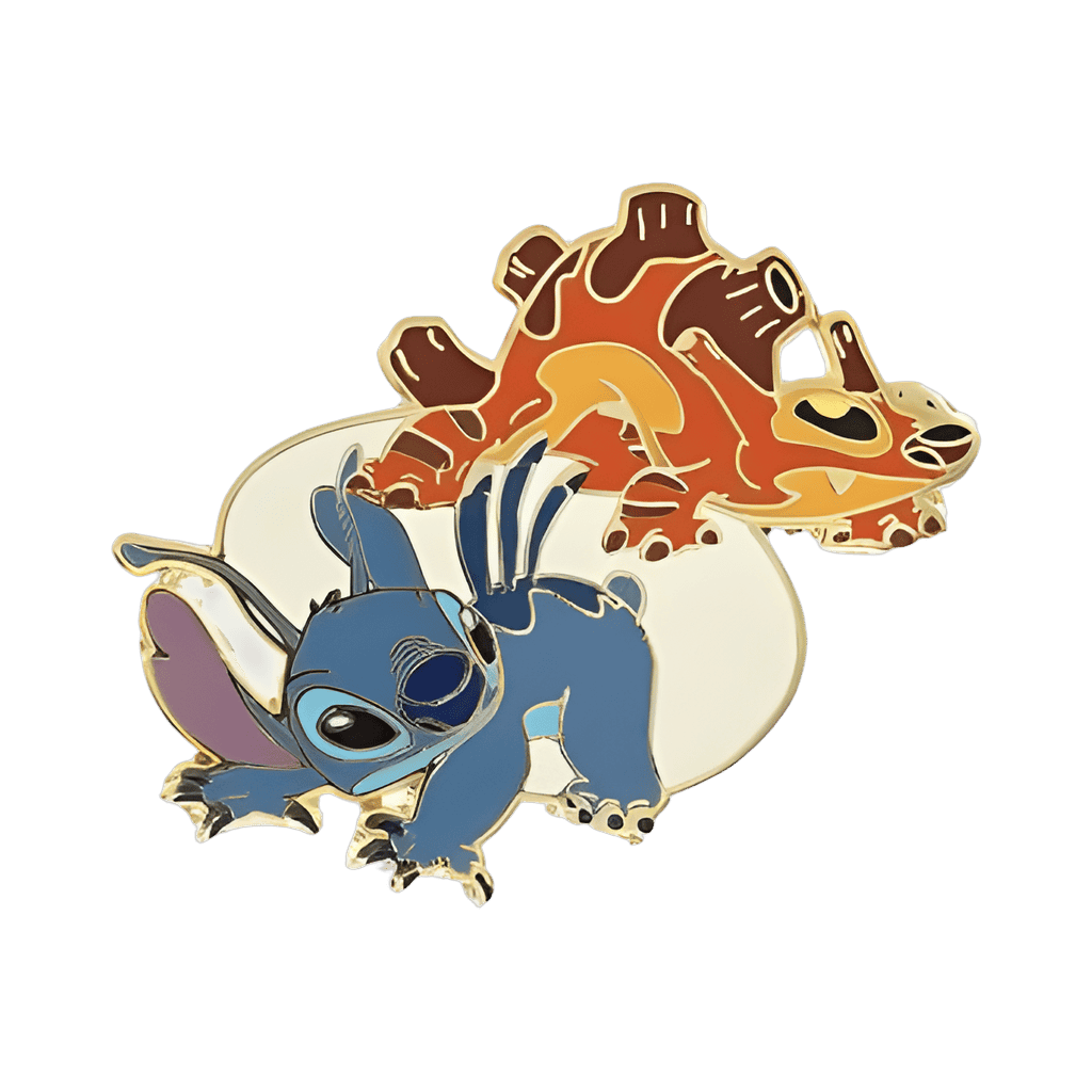 Stitch and Yang experiment Disney pin