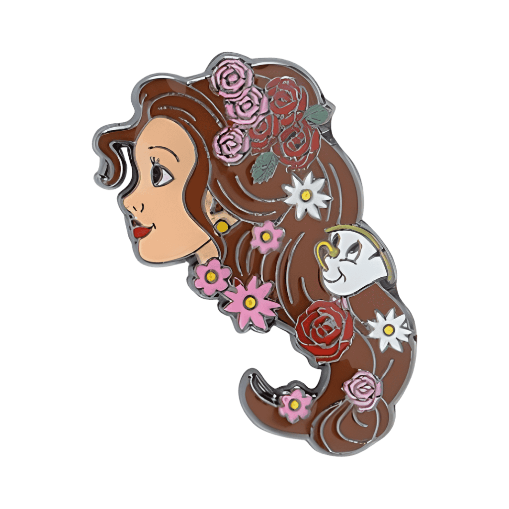Belle & Chip Disney pin