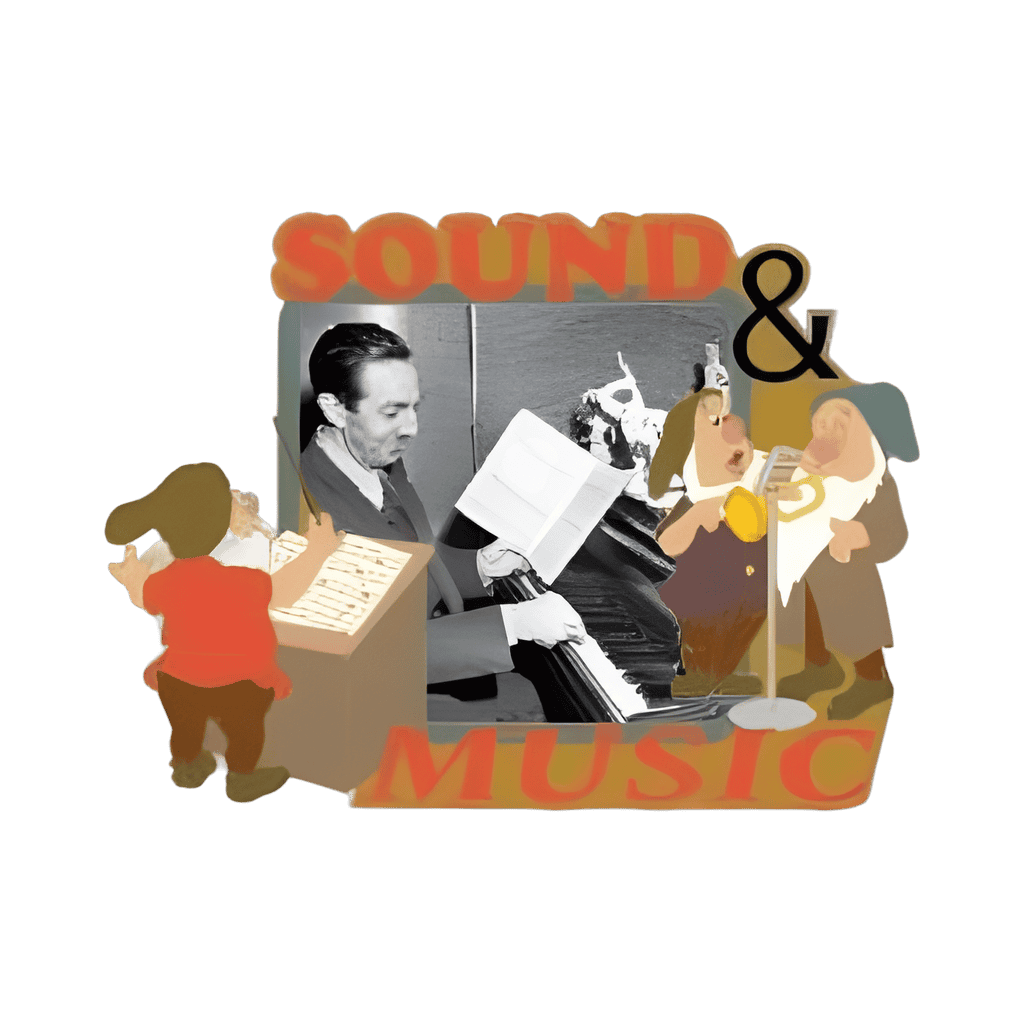Sound & Music —The Dwarfs and Walt Disney pin