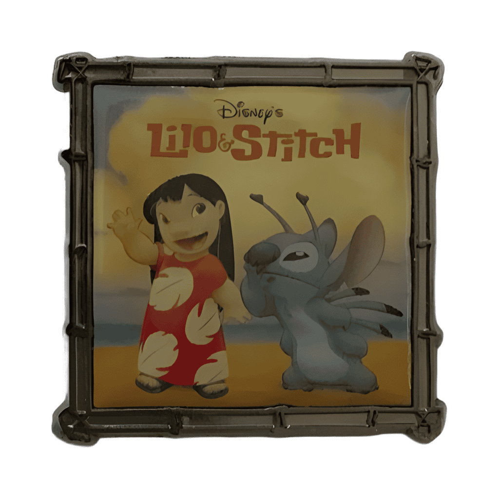 Lilo and Stitch framed Disney pin