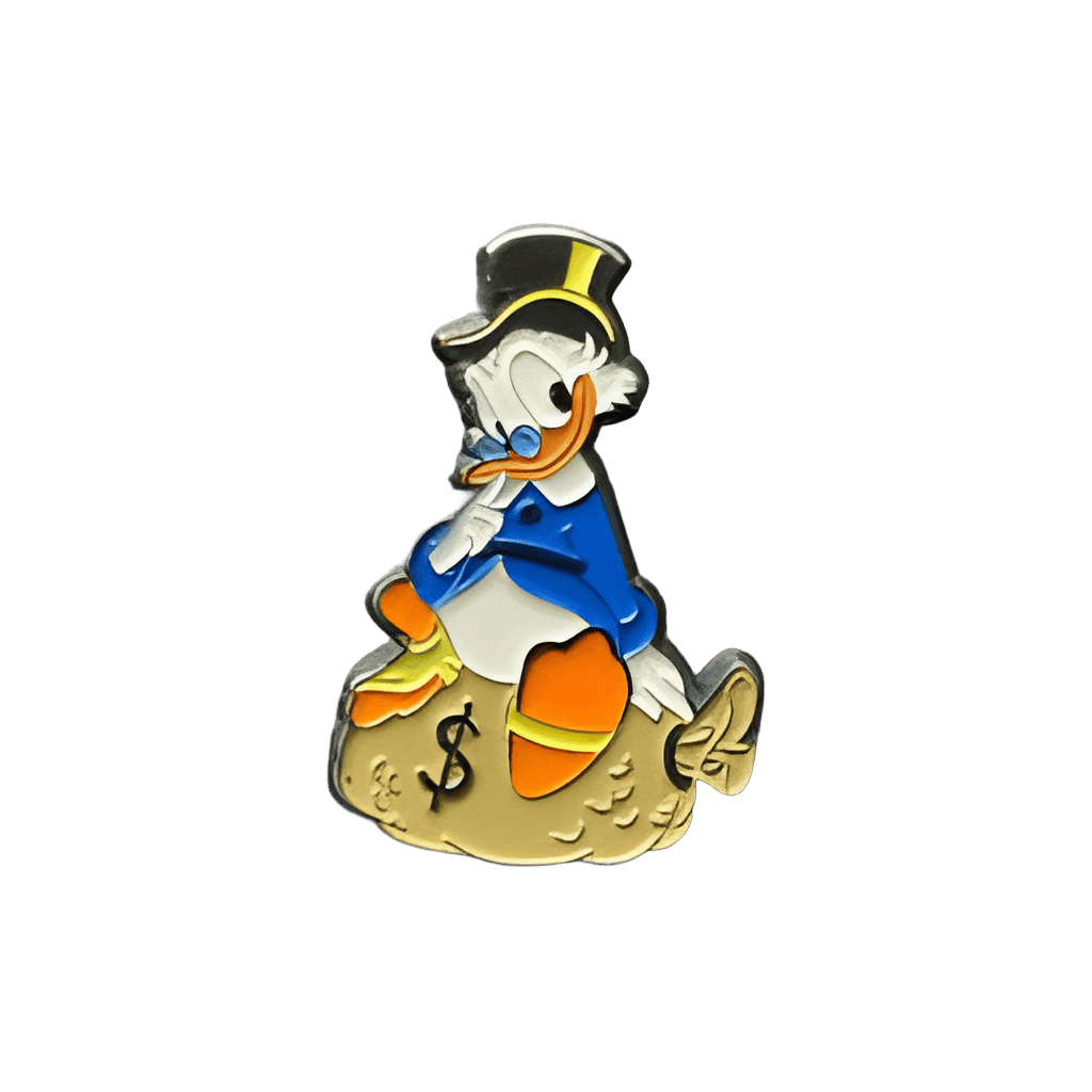 Scrooge McDuck Disney pin