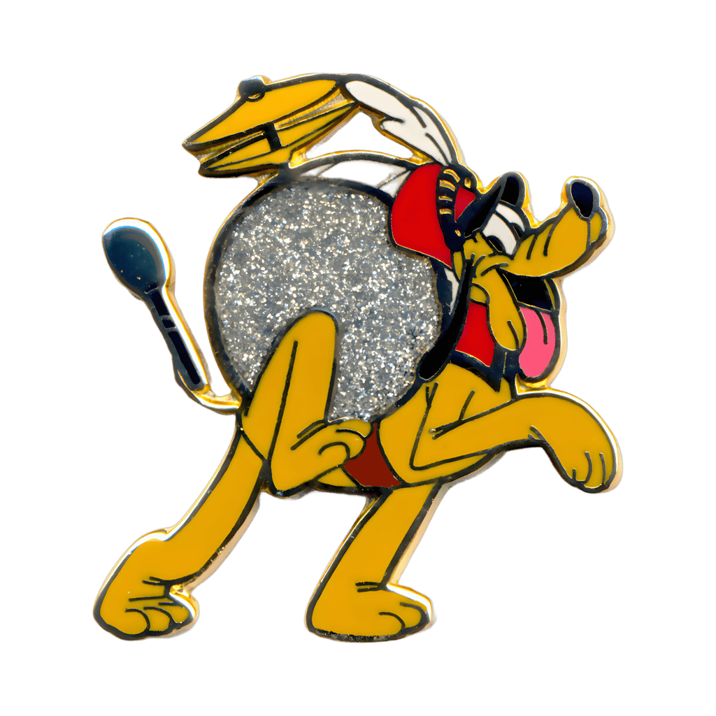 One Dog Band Pluto (Drum, Cymbal) Disney pin