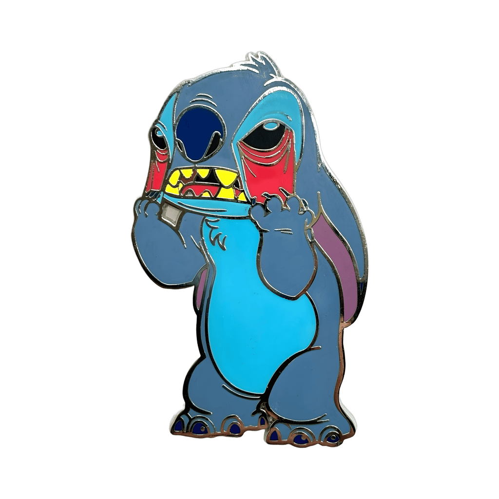 Stitch Pulling Eyelids Disney pin