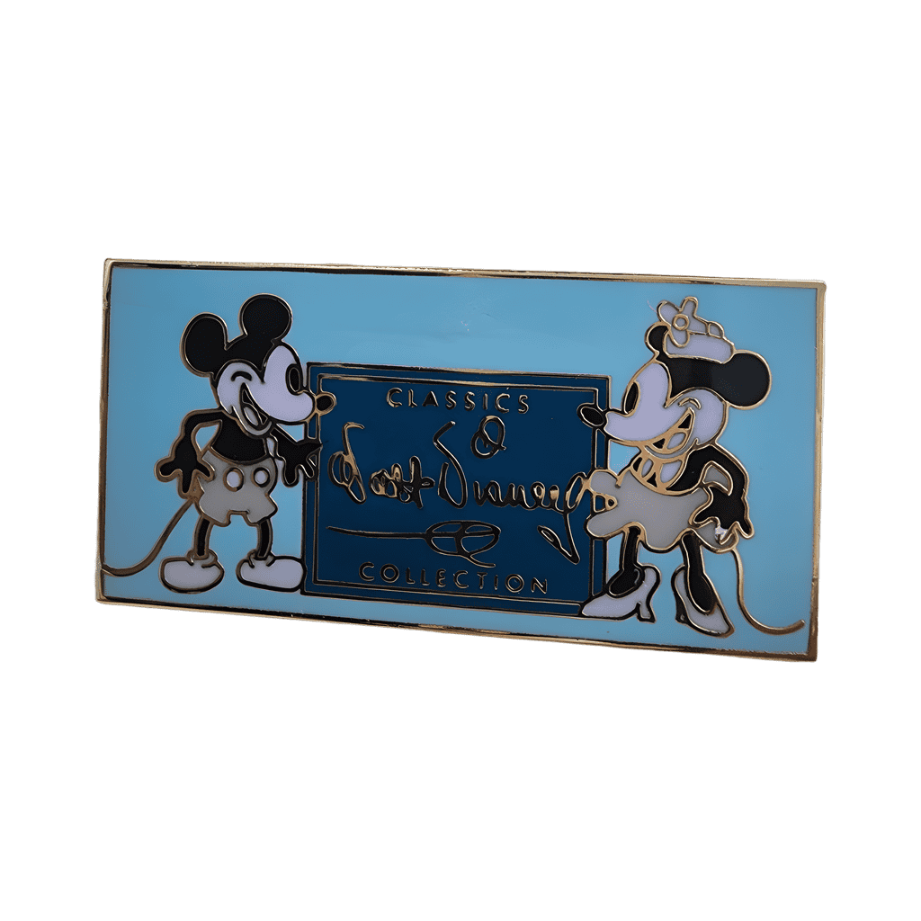 Steamboat Willie Mickey and Minnie Disney pin