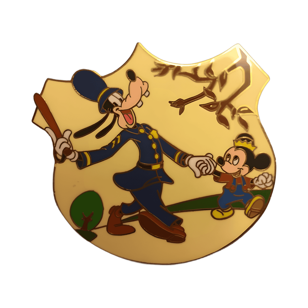 Policeman Goofy Disney pin