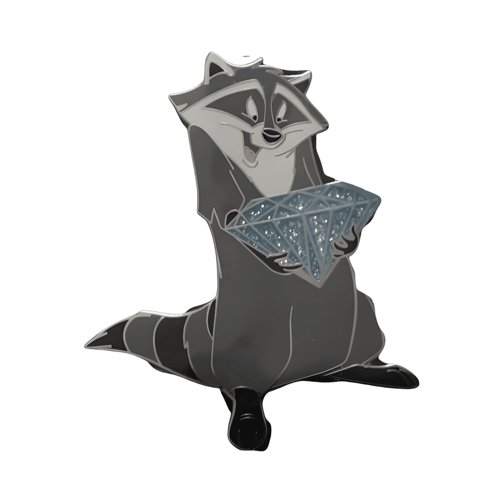 Meeko Disney pin