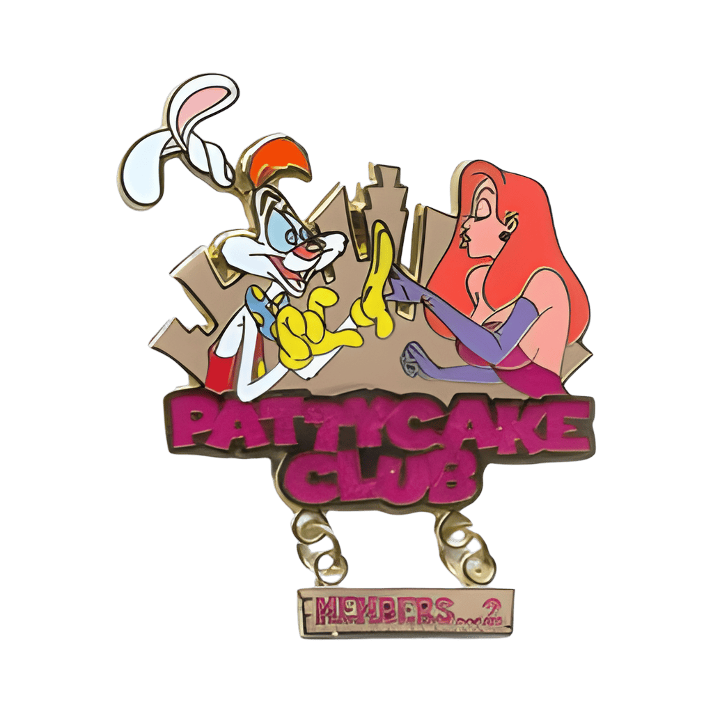 Pattycake Club – Roger and Jessica Rabbit Disney pin