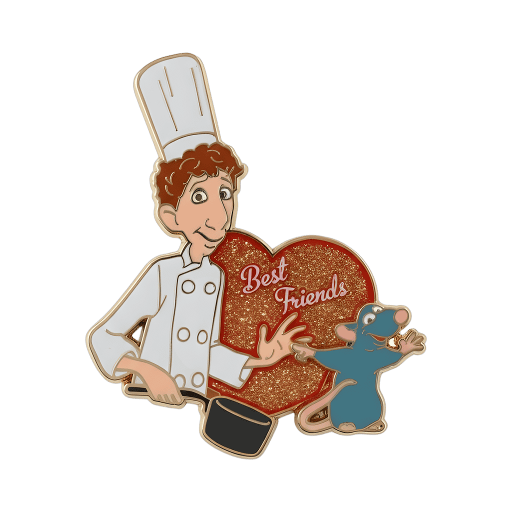 Linguini and Remy Disney pin