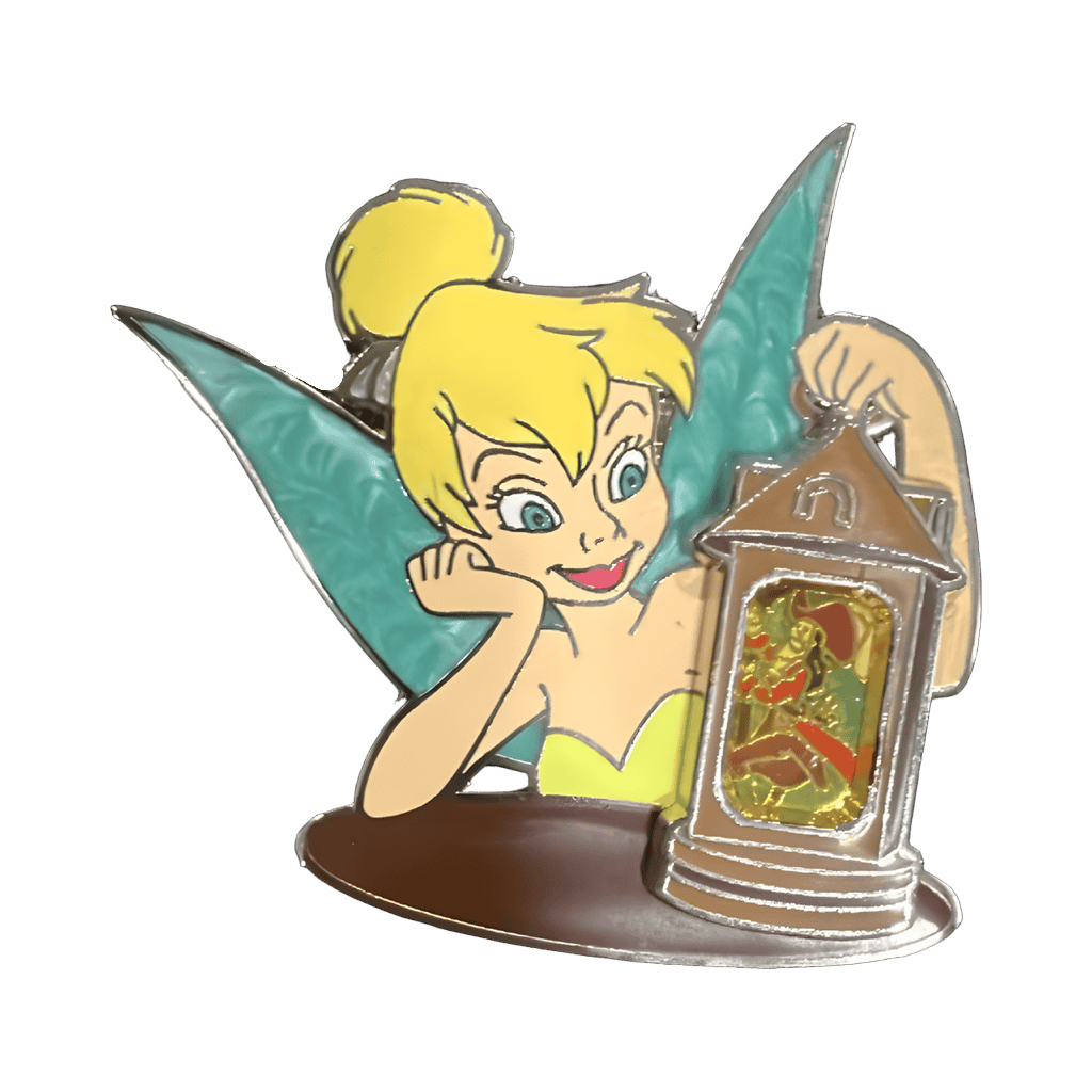 Tinker Bell with Captured Hook Disney pin