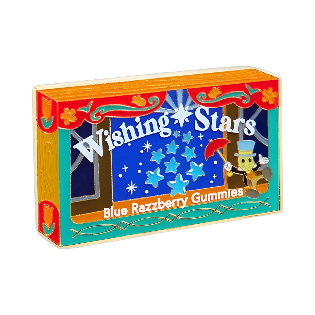 Wishing Stars Blue Razzberry Gummies (Jiminy) Disney pin