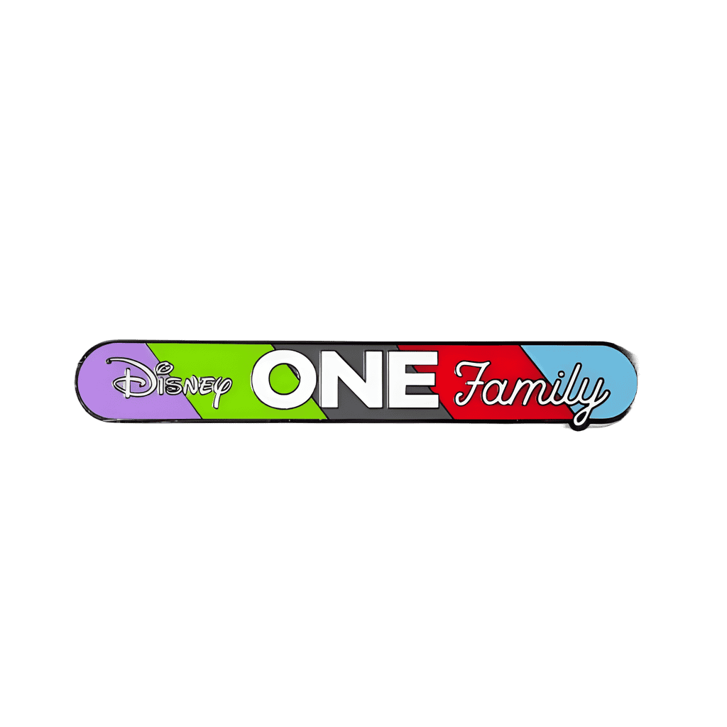 One Family Logo Pin Bar Disney pin