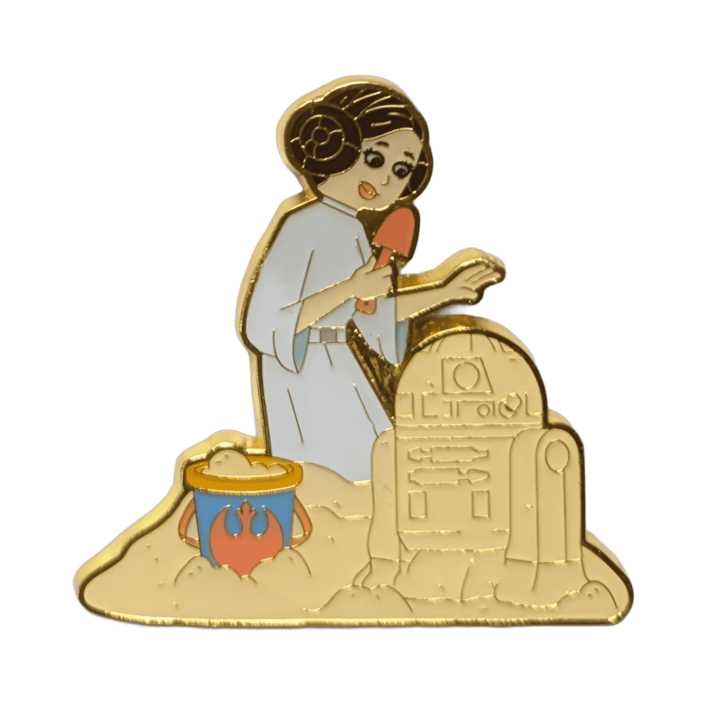 Leia and R2-D2 Disney pin