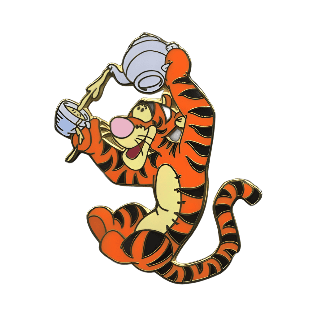 Tigger Pouring Tea Disney pin