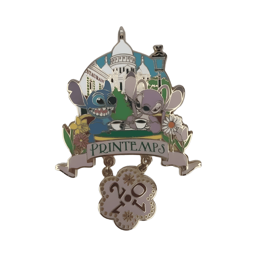 Printemps 2011 Stitch and Angel Disney pin