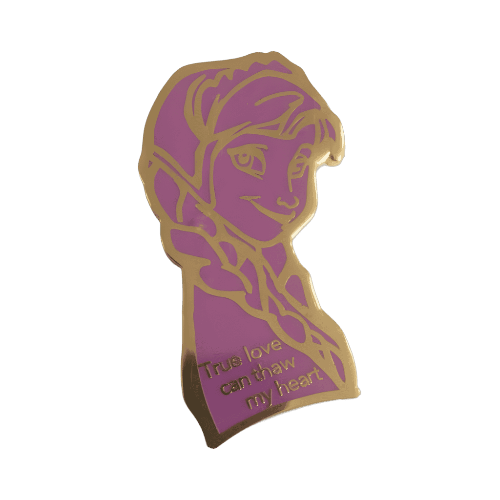 Anna - True love can thaw my heart Disney pin