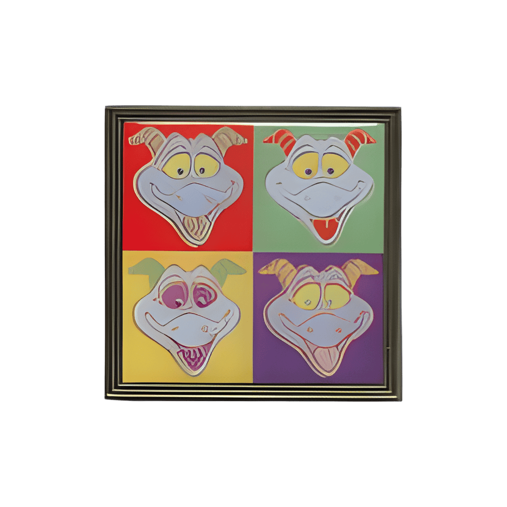 Warhol Figment Disney pin