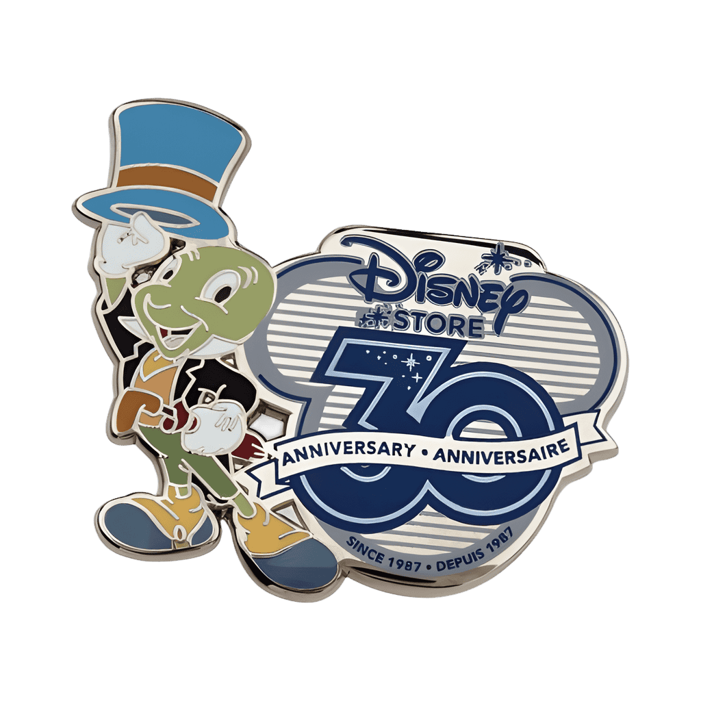 Disney Store 30th Anniversary - Jiminy Cricket Disney pin